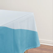 Nappe Elégant bleu marine géométrique et vert mer pastel (In Situ)