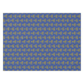 Nappe Elégant bleu moyen | Chanukah Hanukkiyah | MENORAH (Devant (Horizontal))