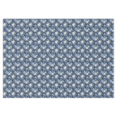 Nappe Elegant Blue while roses tiled Wedding (Devant (Horizontal))