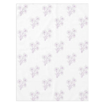 Élégant Bohème Vintage Motif Floral Violet Printem