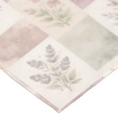 Nappe Elegant Boho Purple Quilt Floral Patchwork Pattern (Angle)