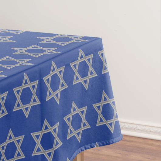 Nappe élégant | Chanoukah | ÉTOILE DE DAVID (In Situ)