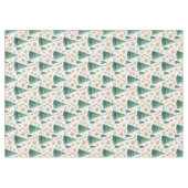 Nappe Elegant Christmas trees tablecloth candy cane art (Devant (Horizontal))