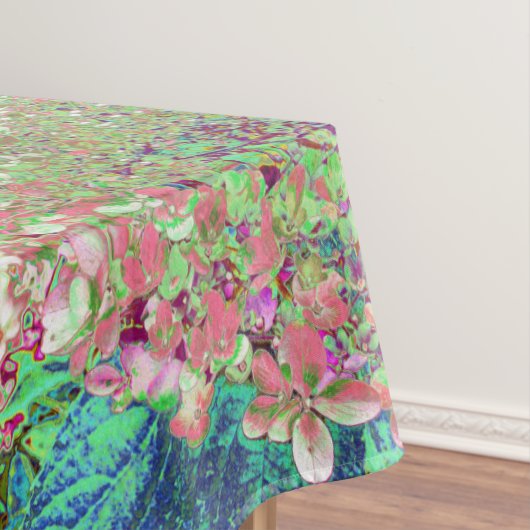 Nappe Élégant Corail et Chartreuse Limelight Hydrangea (In Situ)