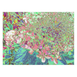 Nappe Élégant Corail et Chartreuse Limelight Hydrangea