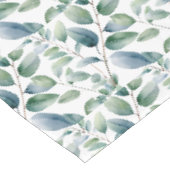 Nappe Élégant Coureur de Table de Feuillage d'Eucalyptus (Angle)