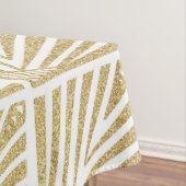Nappe Elégant design art déco en palmier doré (In Situ)