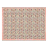 Nappe Elégant Design Motif Rose Exotique Personnalisé  (Devant (Horizontal))