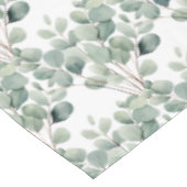 Nappe Elégant Eucalyptus Feuille Green Table Runner (Angle)
