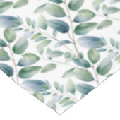 Nappe Elégant Eucalyptus Feuille Green Table Runner (Angle)