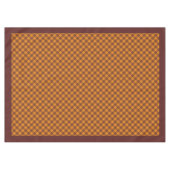 Nappe Elegant Fall Plaid Tablecloth Rustic Checkered Art (Devant (Horizontal))