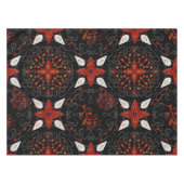 Nappe Elegant, festive feel symmetrical floral pattern (Devant (Horizontal))
