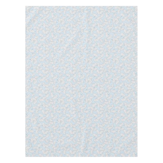 Nappe Élégant feuille ginkgo avec couleur arrière - plan (Devant)