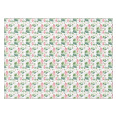 Nappe Élégant Flamant rose rose Tropical Feuille Motif S (Devant (Horizontal))