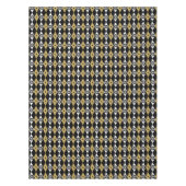 Nappe élégant flocon de Noël en or noir (Devant)