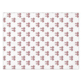Nappe Elegant Girly Pink Bow Pattern Spring Summer Chic (Devant (Horizontal))