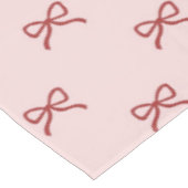 Nappe Elegant Girly Pink Bow Pattern Spring Summer Chic (Angle)