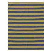 Nappe Elégant Gold & Navy Blue Vertical Stripes (Devant)