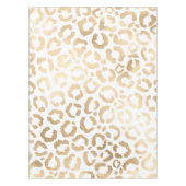 Nappe Elegant Gold White Leopard Cheetah Animal Print (Devant)