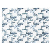 Nappe Élégant hiver Woodland Snowy Fir Forest Noël (Devant (Horizontal))