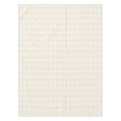 Nappe Elégant Jade Arbre d'or Abstrait sur blanc (Devant)