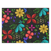 Nappe Elegant Latin American Folk Floral (Devant (Horizontal))