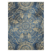 Nappe Elégant Mandala Blue Whimsy Design (Devant)