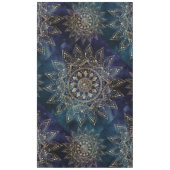 Nappe Elégant Mandala Gold Blue Galaxy (Devant)