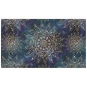 Nappe Elégant Mandala Gold Blue Galaxy (Devant (Horizontal))