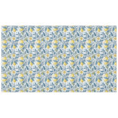 Nappe Elegant Mediterranean Lemon Botanical Navy (Devant (Horizontal))
