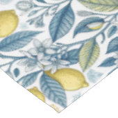Nappe Elegant Mediterranean Lemon Botanical Navy (Angle)