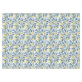 Nappe Elegant Mediterranean Lemon Botanical Navy (Devant (Horizontal))