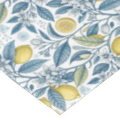 Nappe Elegant Mediterranean Lemon Botanical Navy (Angle)