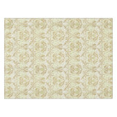 Nappe Élégant modèle or floral (Devant (Horizontal))