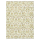 Nappe Élégant modèle or floral (Devant)
