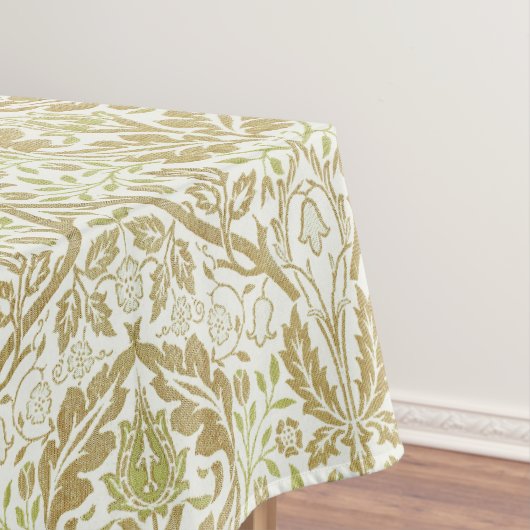 Nappe Élégant modèle or floral (In Situ)