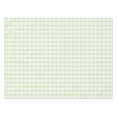 Nappe Elegant Modern Pastel Green Gingham Pattern Spring (Devant (Horizontal))