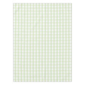 Nappe Elegant Modern Pastel Green Gingham Pattern Spring (Devant)