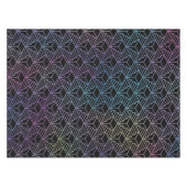 Nappe Elégant moderne Abstrait coloré Art Déco Motif (Devant (Horizontal))