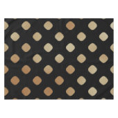 Nappe Elégant moderne or dégradé carreaux arrondi Motif (Devant (Horizontal))
