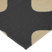 Nappe Elégant moderne or dégradé carreaux arrondi Motif (Angle)