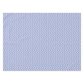 Nappe Élégant Motif Blue Chevrons (Devant (Horizontal))