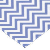 Nappe Élégant Motif Blue Chevrons (Angle)