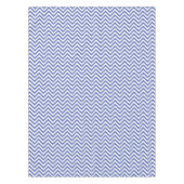 Nappe Élégant Motif Blue Chevrons (Devant)