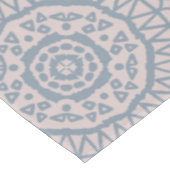 Nappe Elégant Motif Bohème Rose Pastel Mandala (Angle)