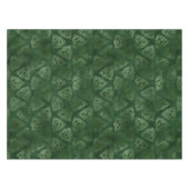Nappe Élégant Motif celtique irlandais vert et or (Devant (Horizontal))