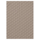 Nappe Elégant Motif Cheval sur Beige (Devant)