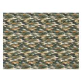 Nappe Élégant Motif d'arbre à pin | Forêt rustique (Devant (Horizontal))