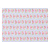 Nappe Élégant Motif de bouquet de couleur rose (Devant (Horizontal))