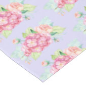 Nappe Élégant Motif de bouquet de couleur rose (Angle)